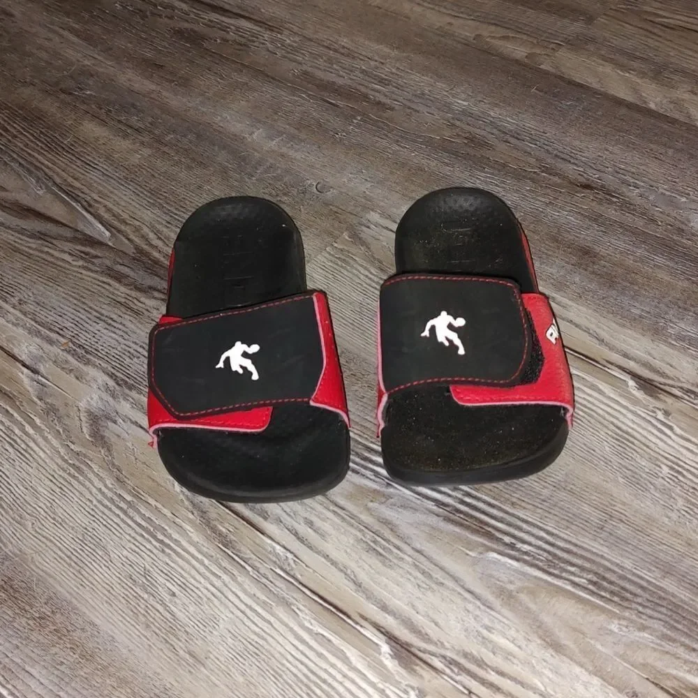 And1 Sildes flip flops  adjustable  Sz 12